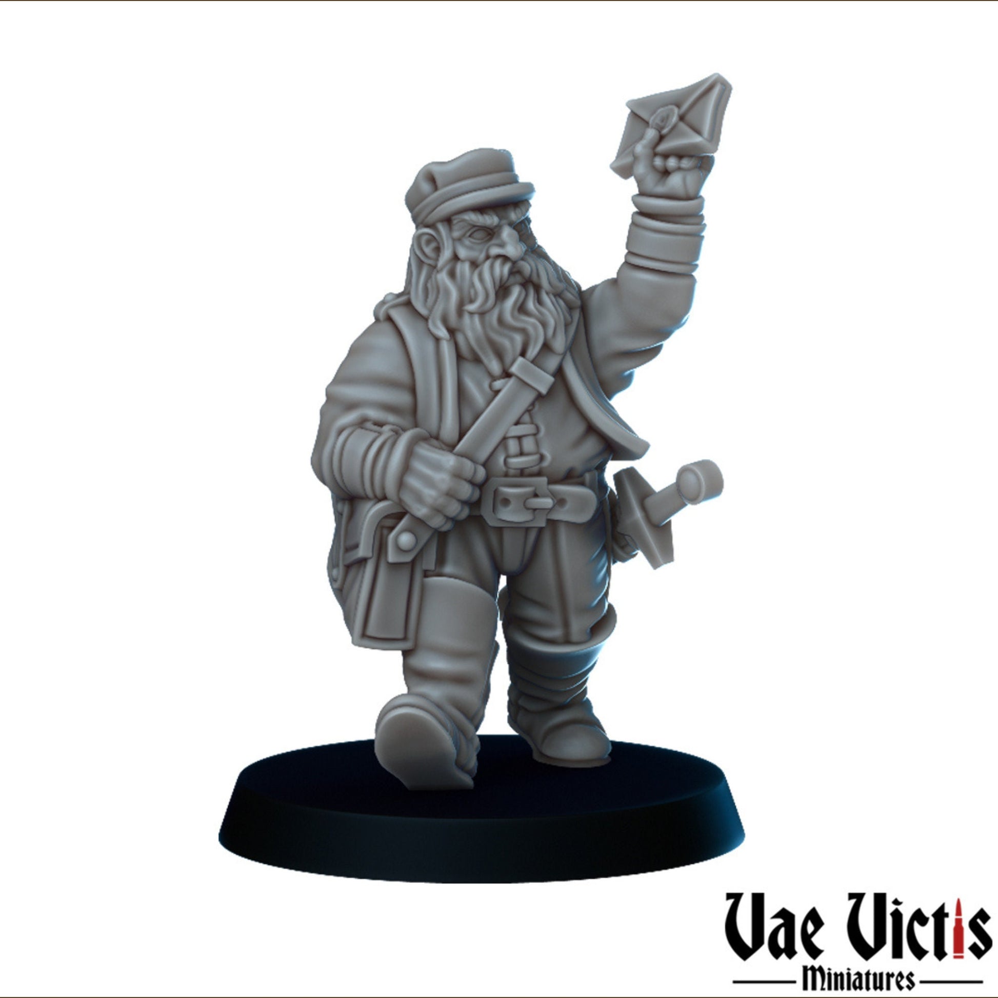 Citizen Dwarves Set | Vae Victis Miniatures | 32mm Scale Resin Printed Tabletop RPG Figures for Tabletop Roleplaying or Wargaming