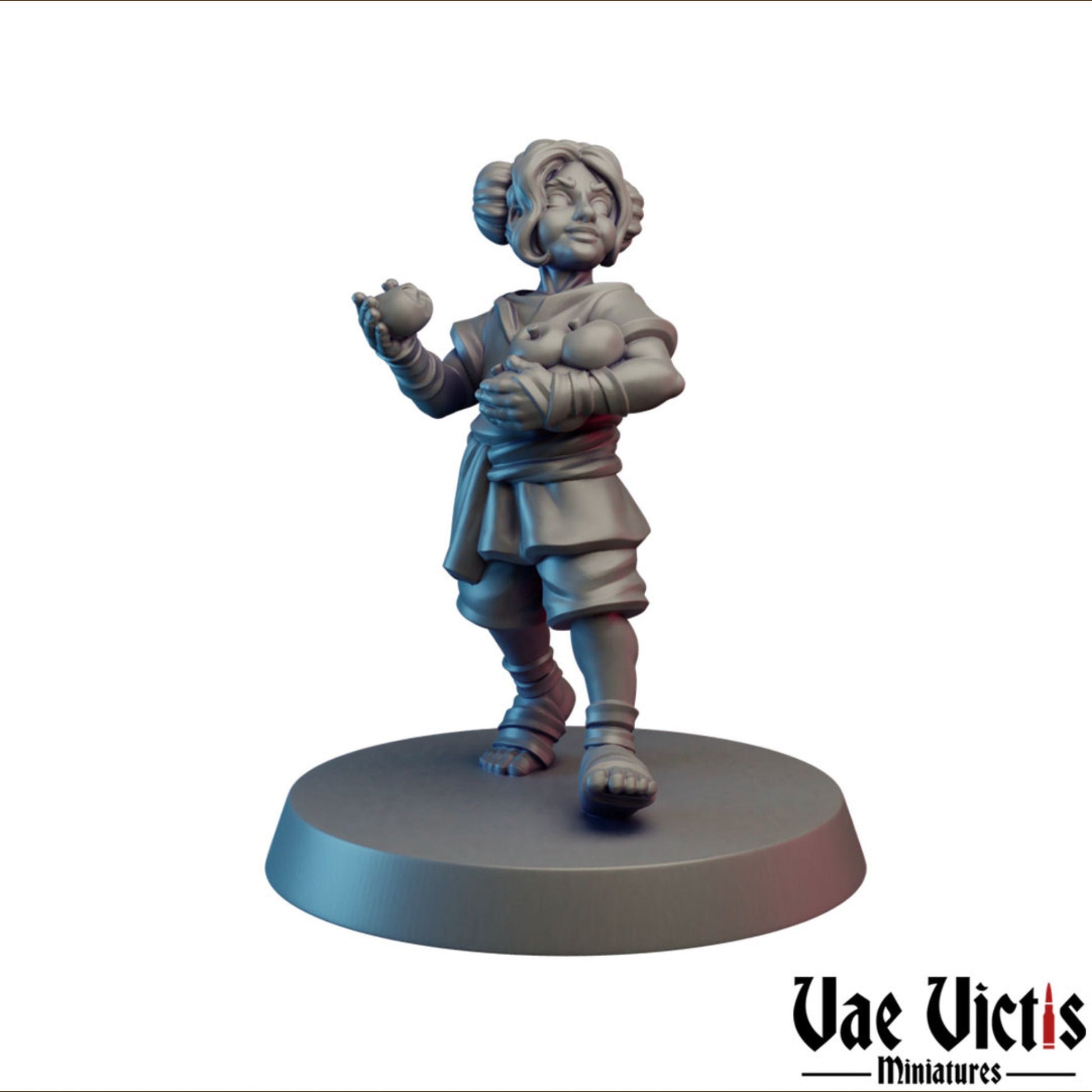 Monk Apprentice | Vae Victis Miniatures | 32mm Scale Resin Printed Tabletop RPG Figures for Tabletop Roleplaying or Wargaming