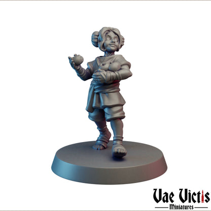 Monk Apprentice | Vae Victis Miniatures | 32mm Scale Resin Printed Tabletop RPG Figures for Tabletop Roleplaying or Wargaming