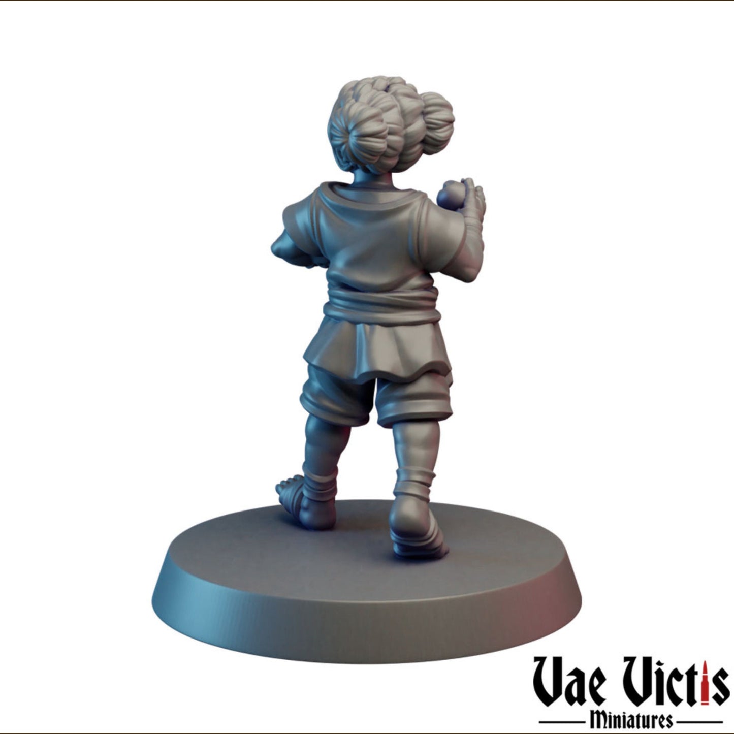 Monk Apprentice | Vae Victis Miniatures | 32mm Scale Resin Printed Tabletop RPG Figures for Tabletop Roleplaying or Wargaming