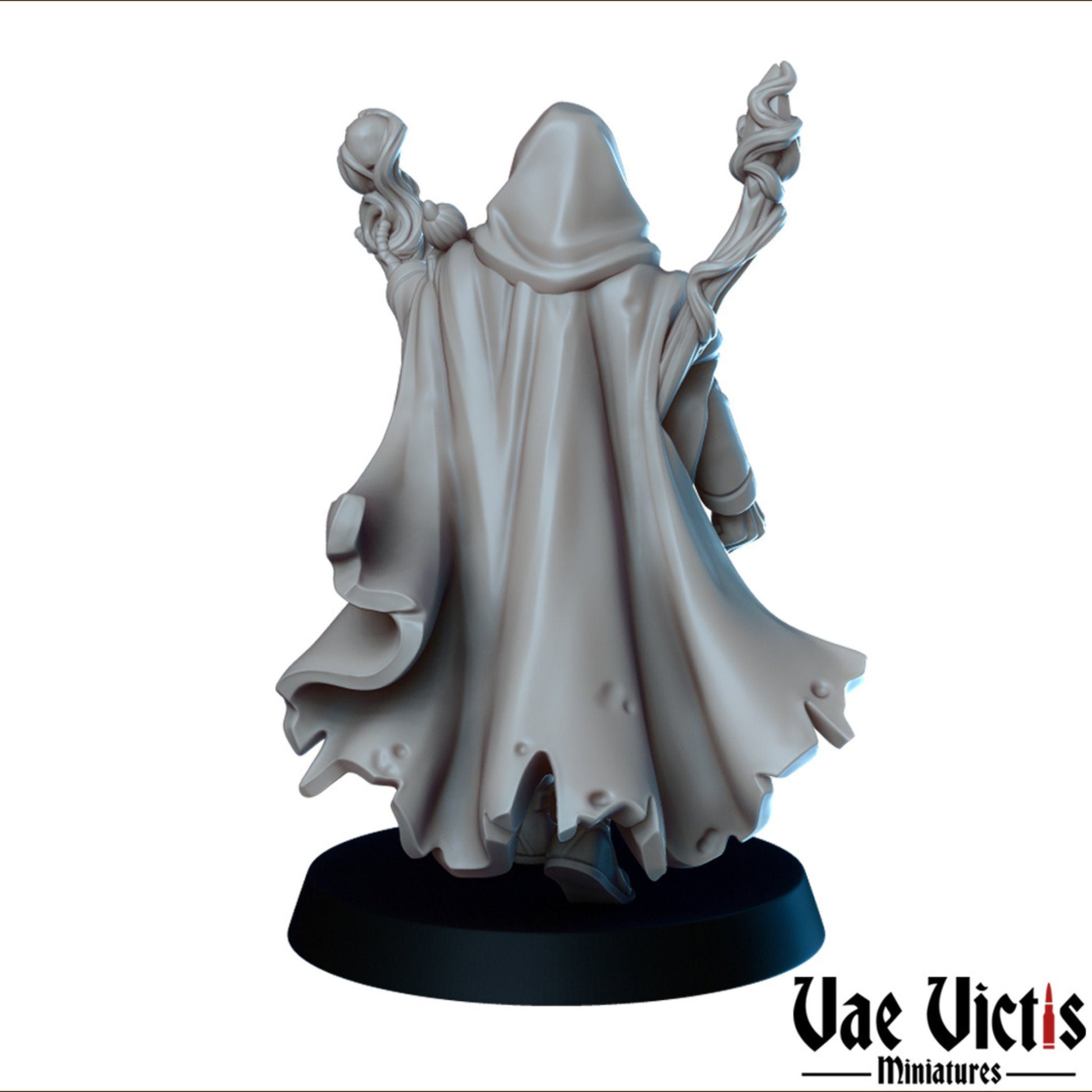 Necromancer | Vae Victis Miniatures | 32mm Scale Resin Printed Tabletop RPG Figures for Tabletop Roleplaying or Wargaming