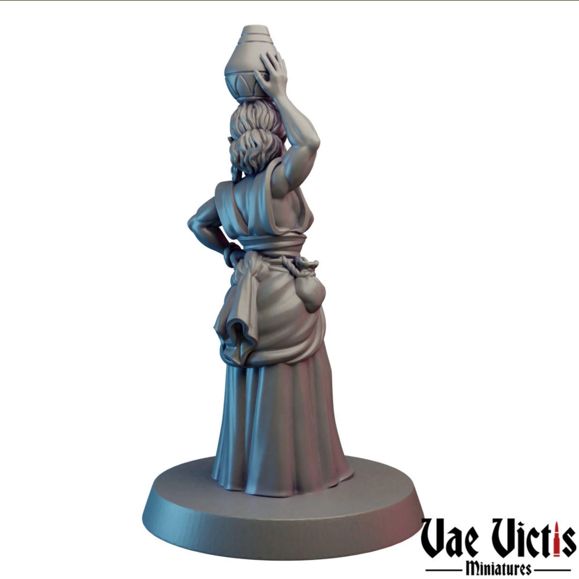 Orc Villager | Vae Victis Miniatures | 32mm Scale Resin Printed Tabletop RPG Figures for Tabletop Roleplaying or Wargaming