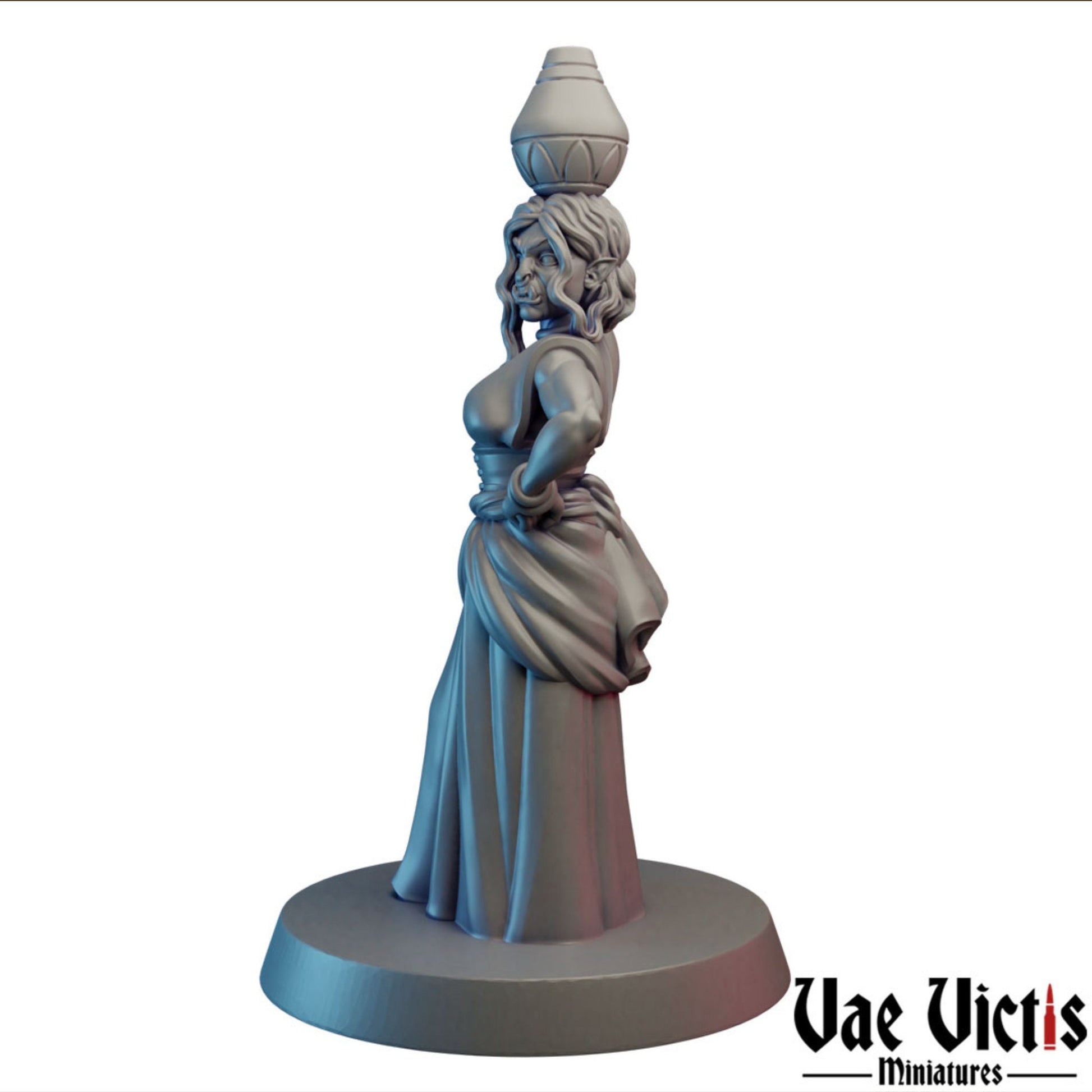 Orc Villager | Vae Victis Miniatures | 32mm Scale Resin Printed Tabletop RPG Figures for Tabletop Roleplaying or Wargaming