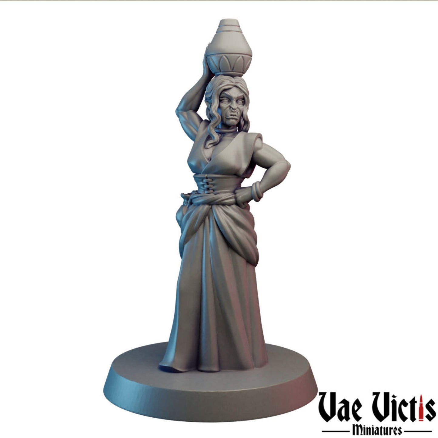 Orc Villager | Vae Victis Miniatures | 32mm Scale Resin Printed Tabletop RPG Figures for Tabletop Roleplaying or Wargaming