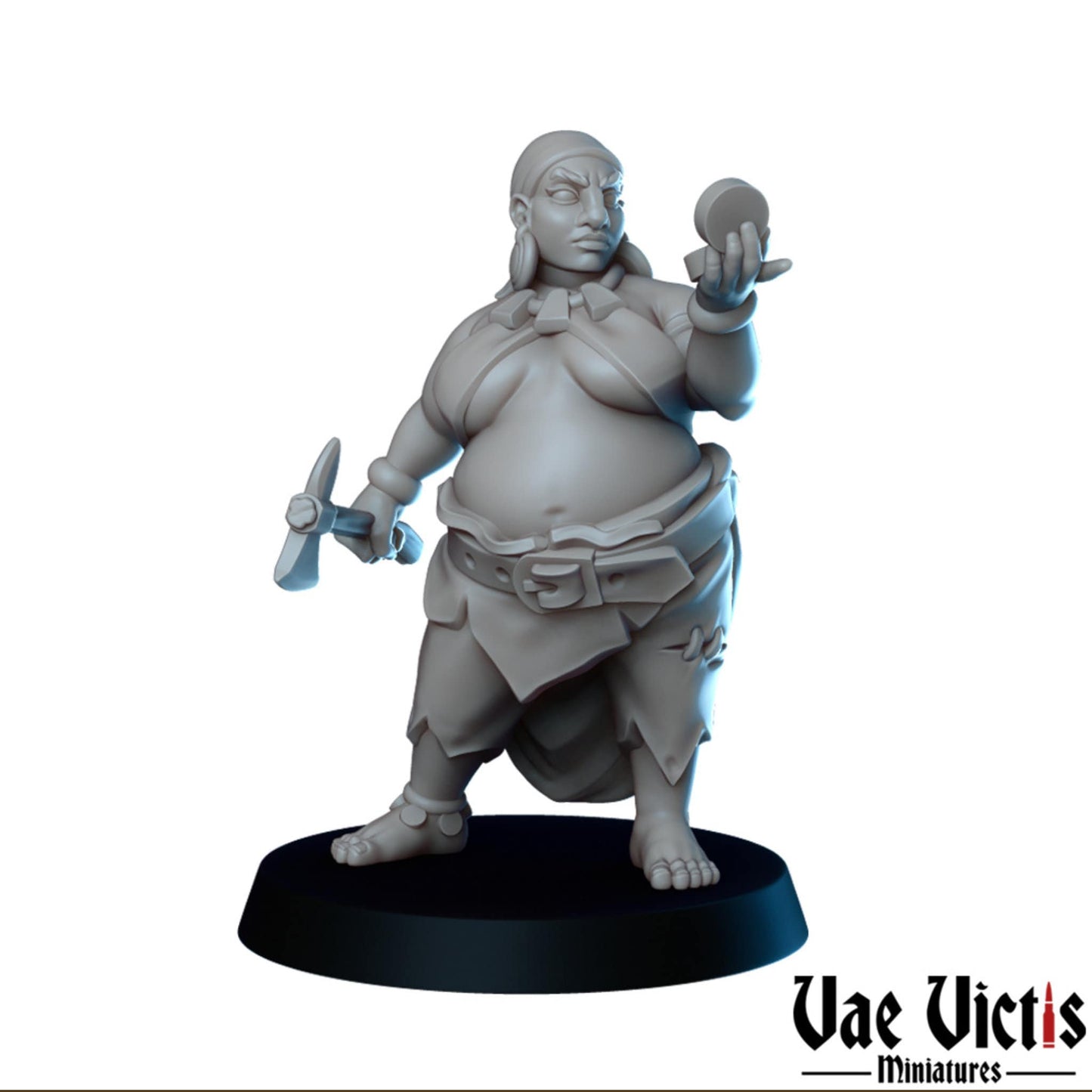 Pirates Set Vol 2 | Vae Victis Miniatures | 32mm Scale Resin Printed Tabletop RPG Figures for Tabletop Roleplaying or Wargaming