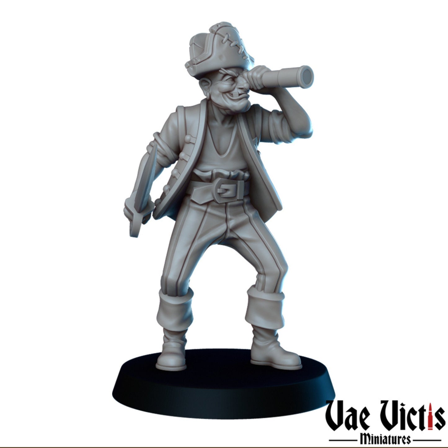 Pirates Set Vol 2 | Vae Victis Miniatures | 32mm Scale Resin Printed Tabletop RPG Figures for Tabletop Roleplaying or Wargaming