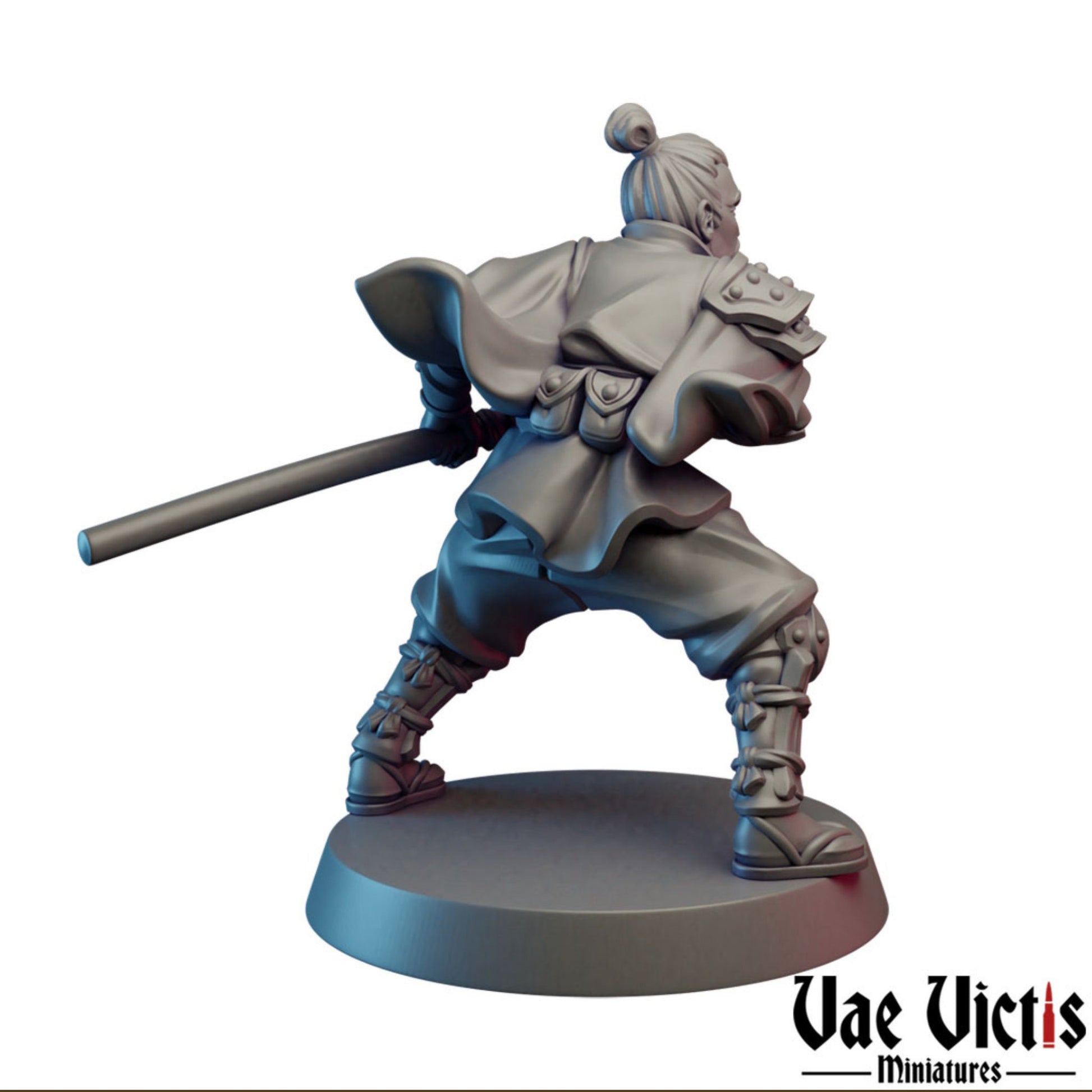 Ronin | Vae Victis Miniatures | 32mm Scale Resin Printed Tabletop RPG Figures for Tabletop Roleplaying or Wargaming