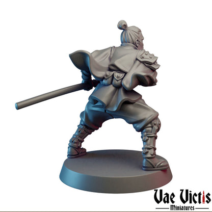Ronin | Vae Victis Miniatures | 32mm Scale Resin Printed Tabletop RPG Figures for Tabletop Roleplaying or Wargaming