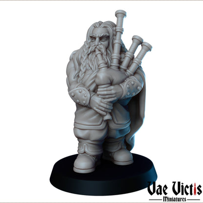 The Itinerant band Set | Vae Victis Miniatures | 32mm Scale Resin Printed Tabletop RPG Figures for Tabletop Roleplaying or Wargaming