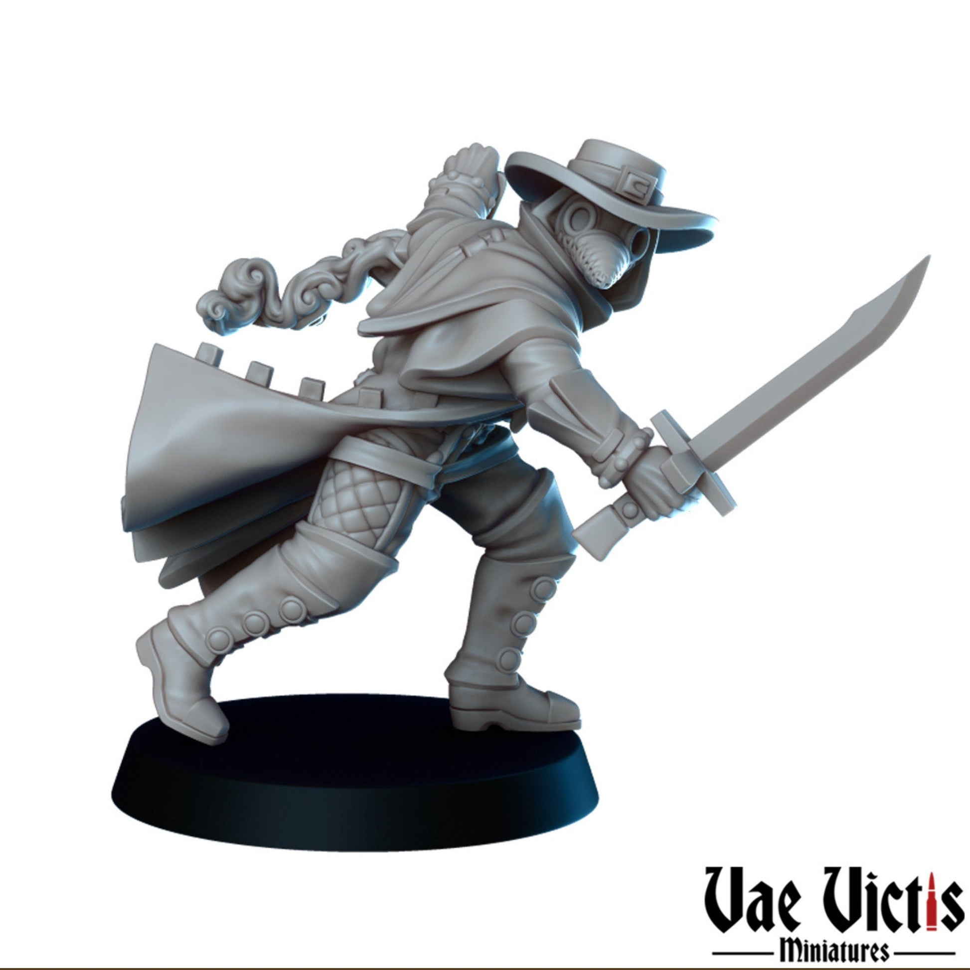 The Plague Set | Vae Victis Miniatures | 32mm Scale Resin Printed Tabletop RPG Figures for Tabletop Roleplaying or Wargaming