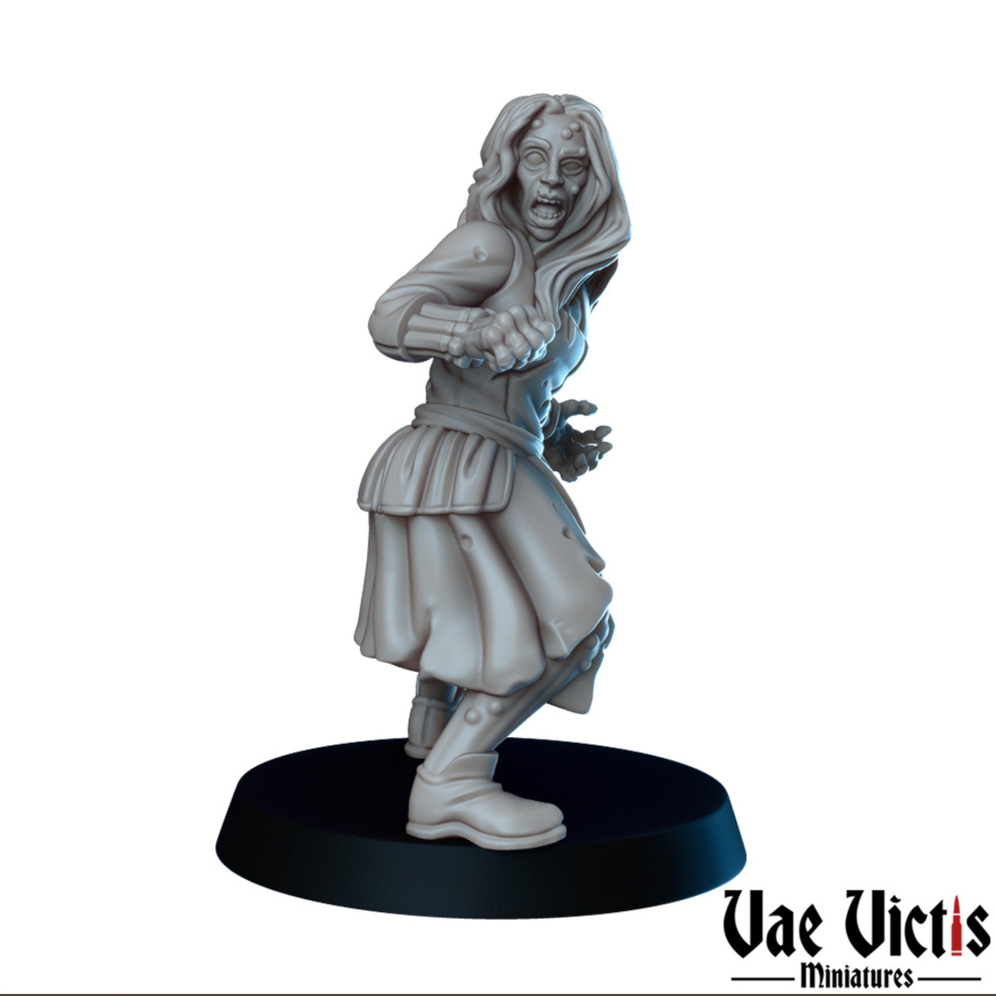 The Plague Set | Vae Victis Miniatures | 32mm Scale Resin Printed Tabletop RPG Figures for Tabletop Roleplaying or Wargaming
