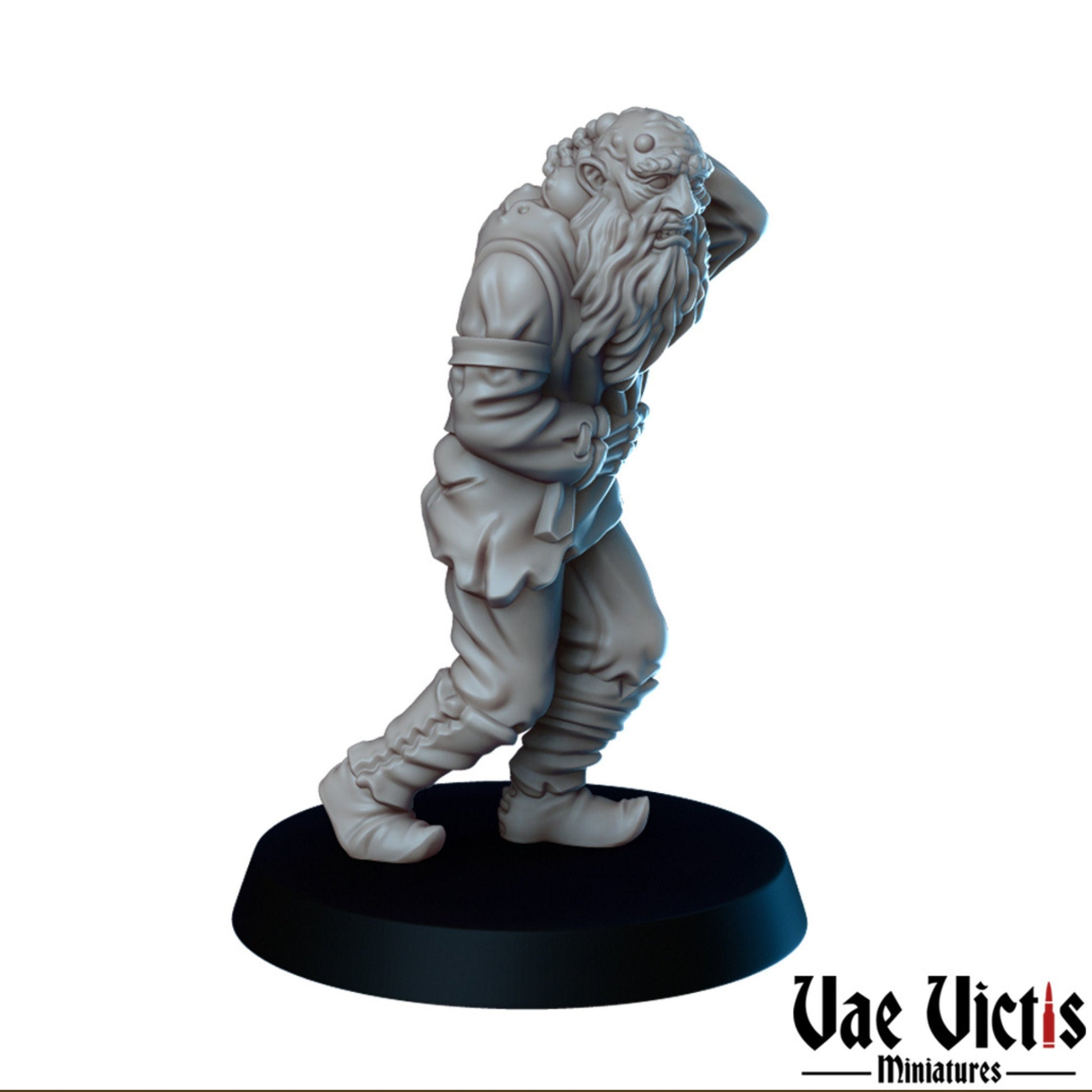 The Plague Set | Vae Victis Miniatures | 32mm Scale Resin Printed Tabletop RPG Figures for Tabletop Roleplaying or Wargaming