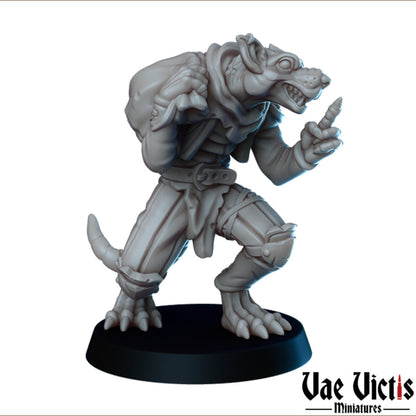 Thieves Guild Set | Vae Victis Miniatures | 32mm Scale Resin Printed Tabletop RPG Figures for Tabletop Roleplaying or Wargaming