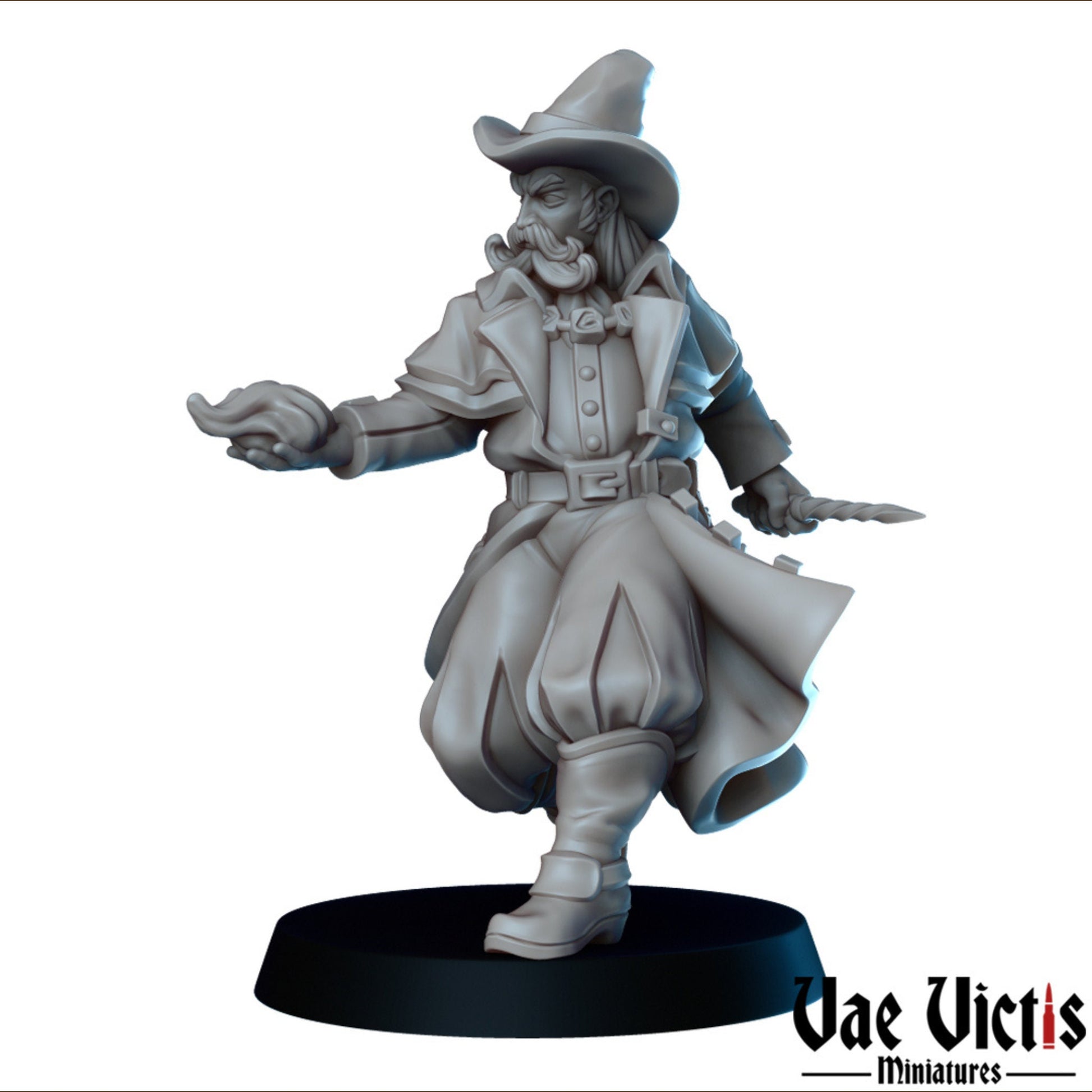 Western Fantasy Set | Vae Victis Miniatures | 32mm Scale Resin Printed Tabletop RPG Figures for Tabletop Roleplaying or Wargaming