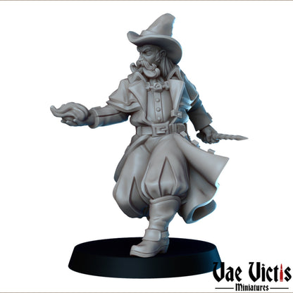 Western Fantasy Set | Vae Victis Miniatures | 32mm Scale Resin Printed Tabletop RPG Figures for Tabletop Roleplaying or Wargaming