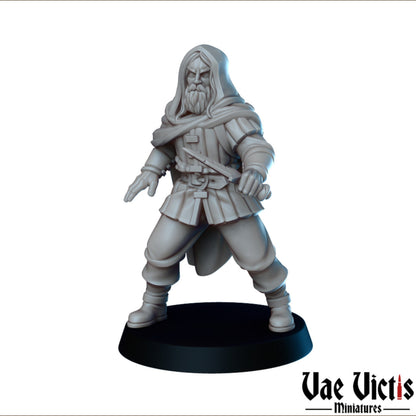 Traveler | Vae Victis Miniatures | 32mm Scale Resin Printed Tabletop RPG Figures for Tabletop Roleplaying or Wargaming