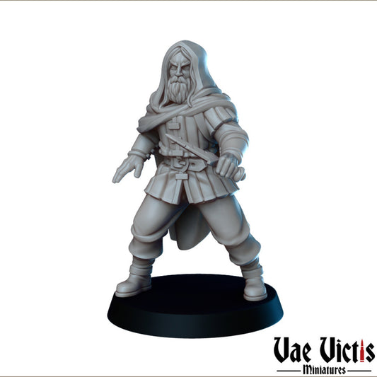 Traveler | Vae Victis Miniatures | 32mm Scale Resin Printed Tabletop RPG Figures for Tabletop Roleplaying or Wargaming