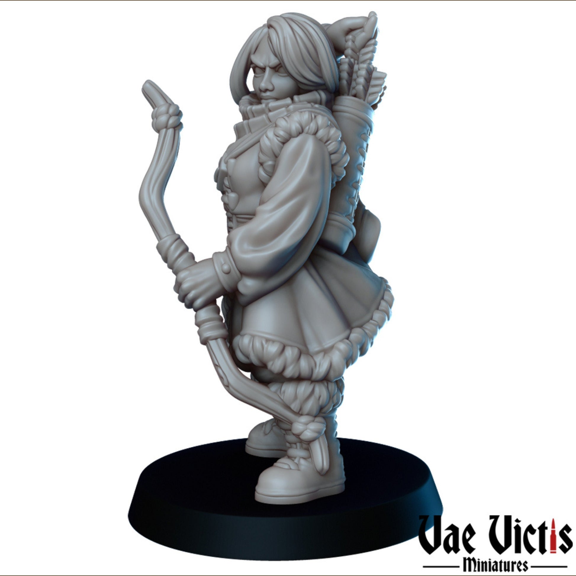 Winter Village Set | Vae Victis Miniatures | 32mm Scale Resin Printed Tabletop RPG Figures for Tabletop Roleplaying or Wargaming