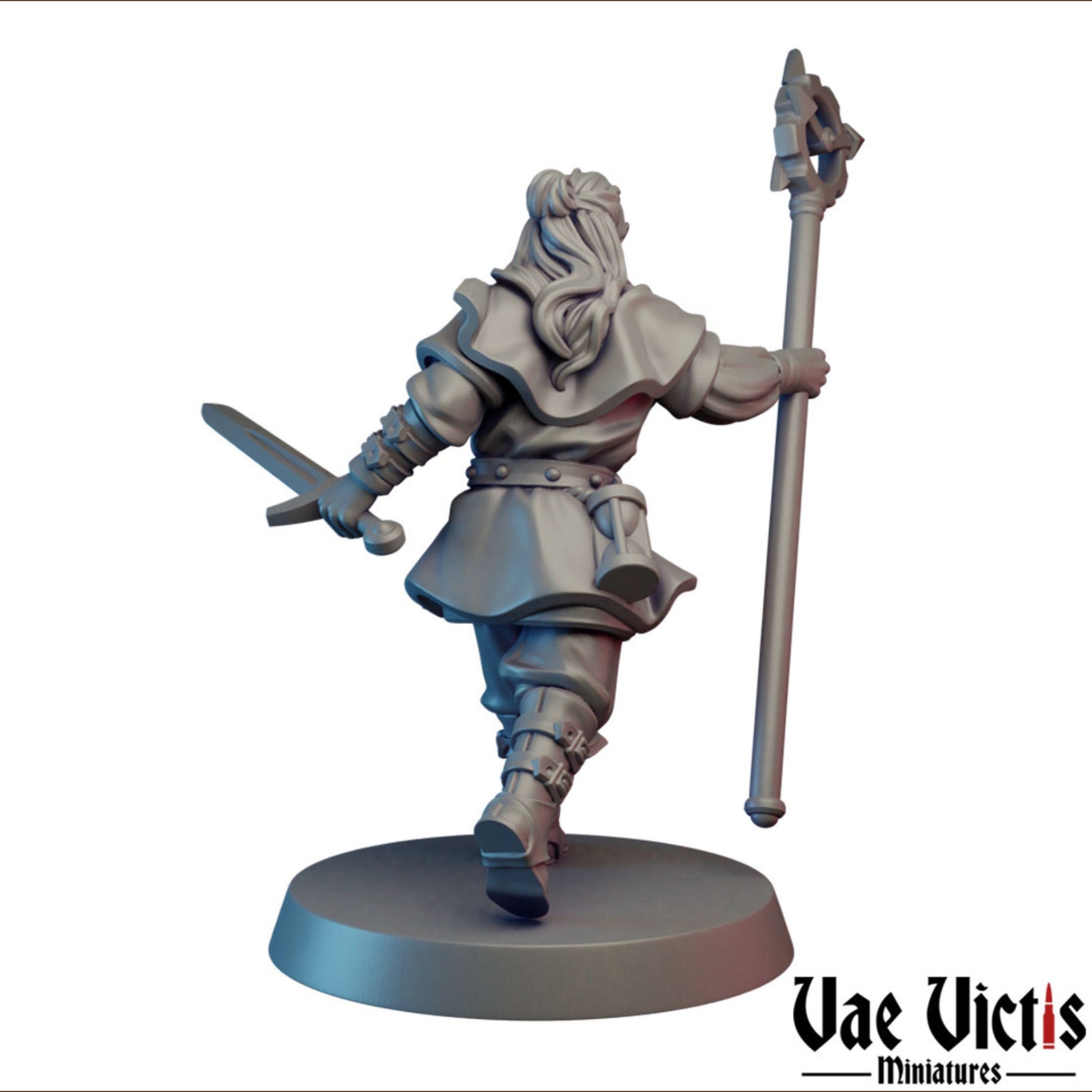 Chronomancer | Vae Victis Miniatures | 32mm Scale Resin Printed Tabletop RPG Figures for Tabletop Roleplaying or Wargaming