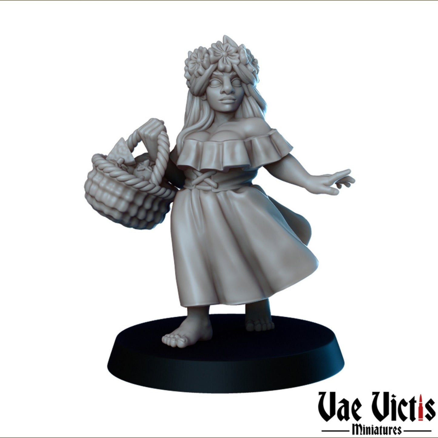 Citizen Dwarves Set | Vae Victis Miniatures | 32mm Scale Resin Printed Tabletop RPG Figures for Tabletop Roleplaying or Wargaming