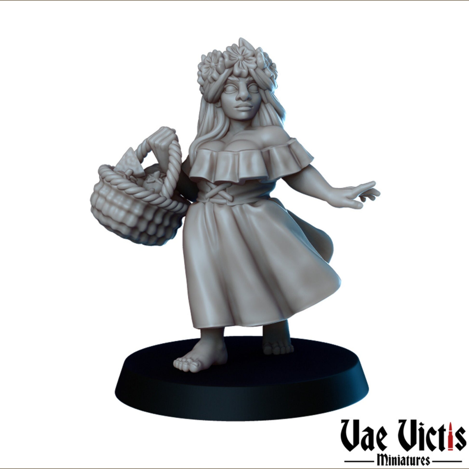 Citizen Dwarves Set | Vae Victis Miniatures | 32mm Scale Resin Printed Tabletop RPG Figures for Tabletop Roleplaying or Wargaming