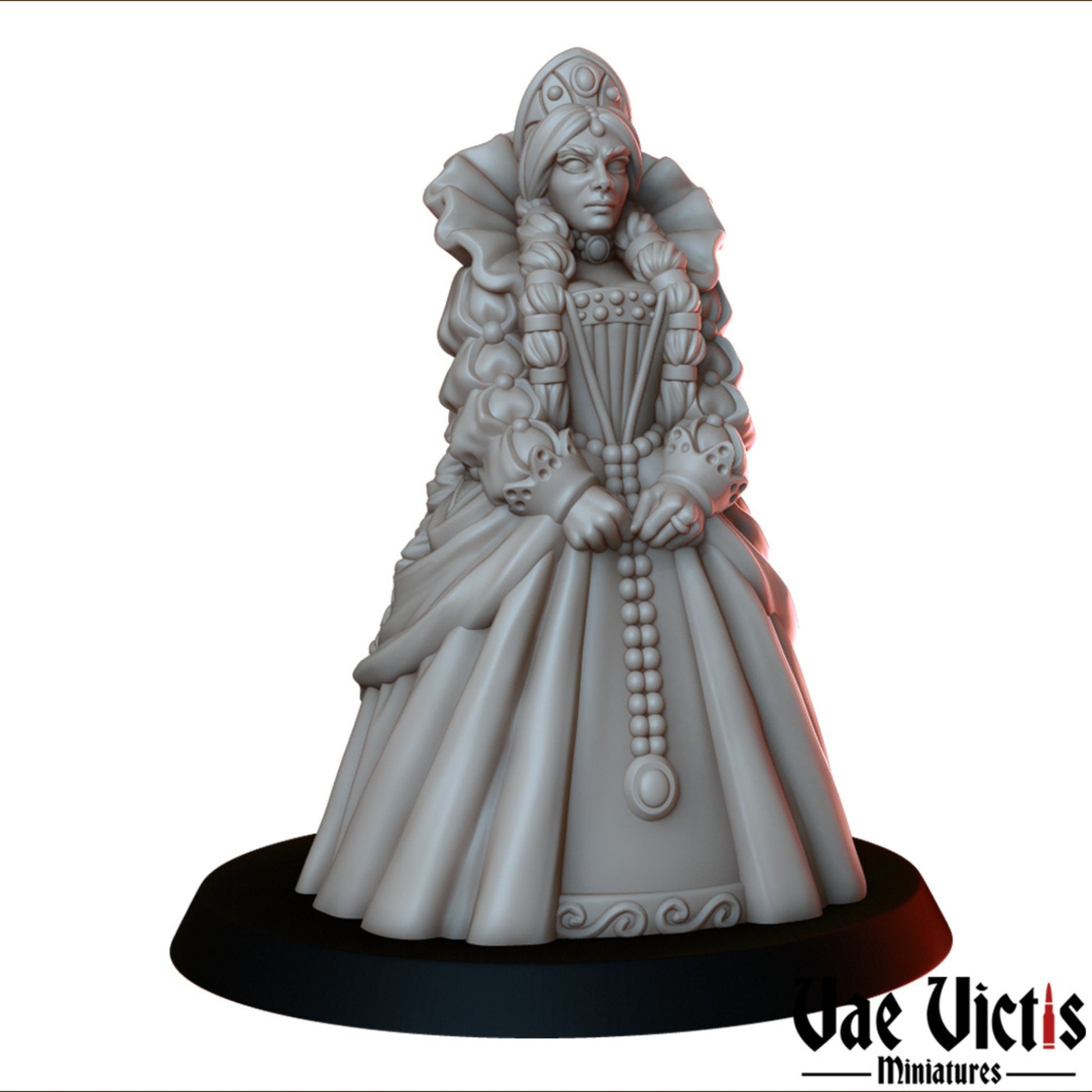 King's Court Set | Vae Victis Miniatures | 32mm Scale Resin Printed Tabletop RPG Figures for Tabletop Roleplaying or Wargaming