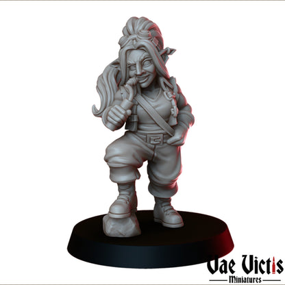 Miners Set | Vae Victis Miniatures | 32mm Scale Resin Printed Tabletop RPG Figures for Tabletop Roleplaying or Wargaming