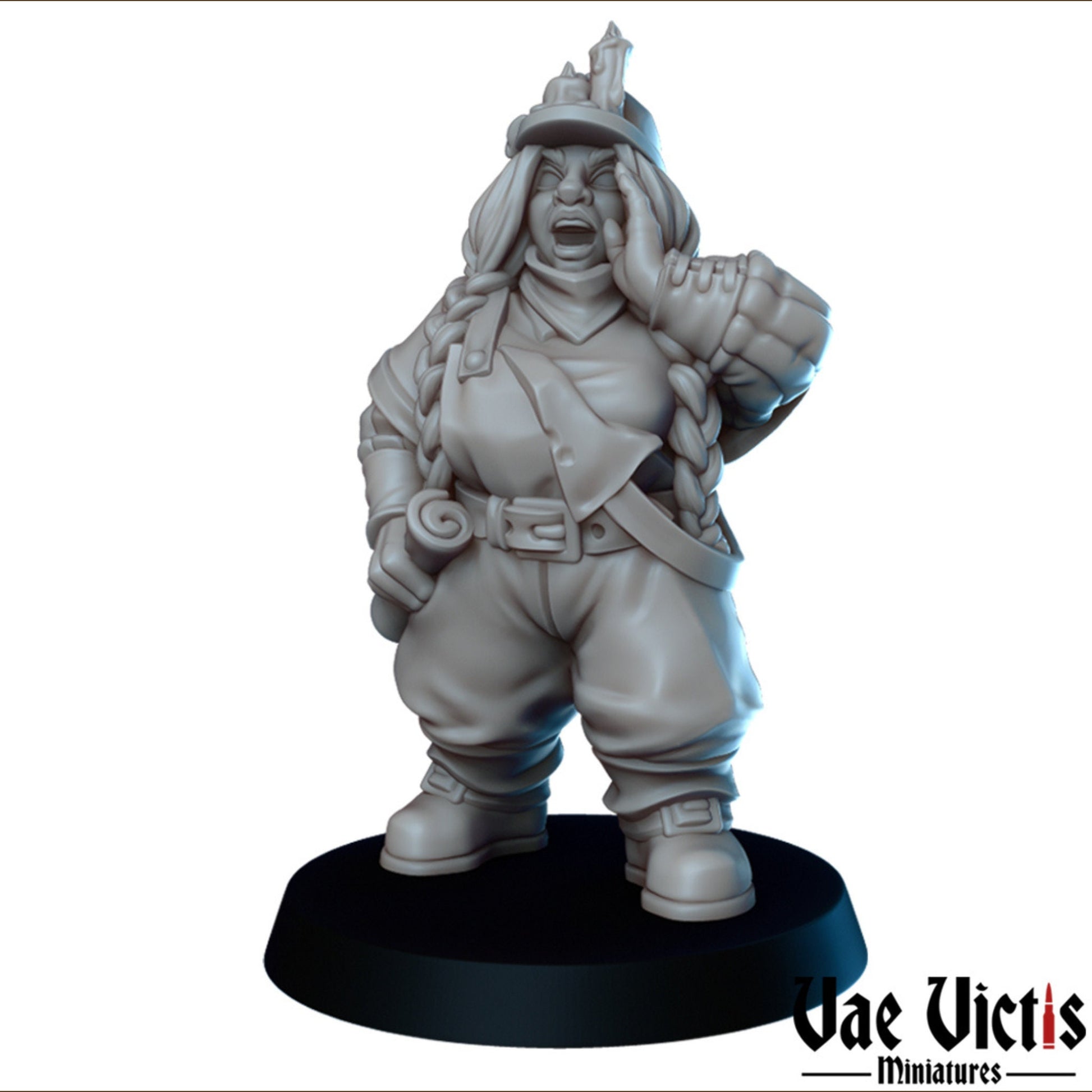 Miners Set | Vae Victis Miniatures | 32mm Scale Resin Printed Tabletop RPG Figures for Tabletop Roleplaying or Wargaming