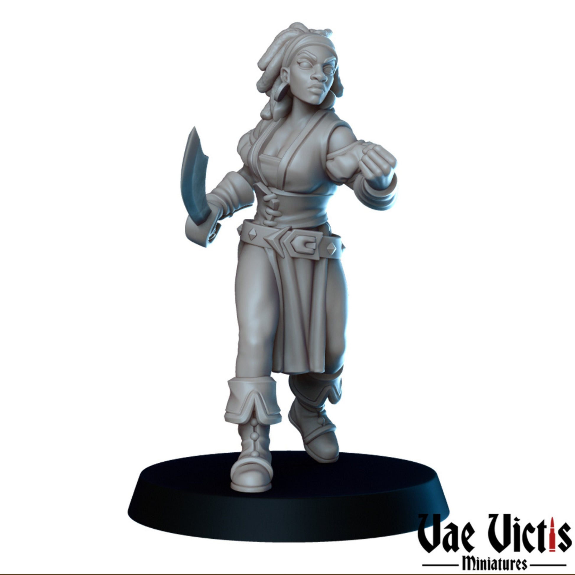 Pirates Set Vol 2 | Vae Victis Miniatures | 32mm Scale Resin Printed Tabletop RPG Figures for Tabletop Roleplaying or Wargaming