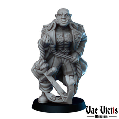 Pirates Set Vol 1 | Vae Victis Miniatures | 32mm Scale Resin Printed Tabletop RPG Figures for Tabletop Roleplaying or Wargaming