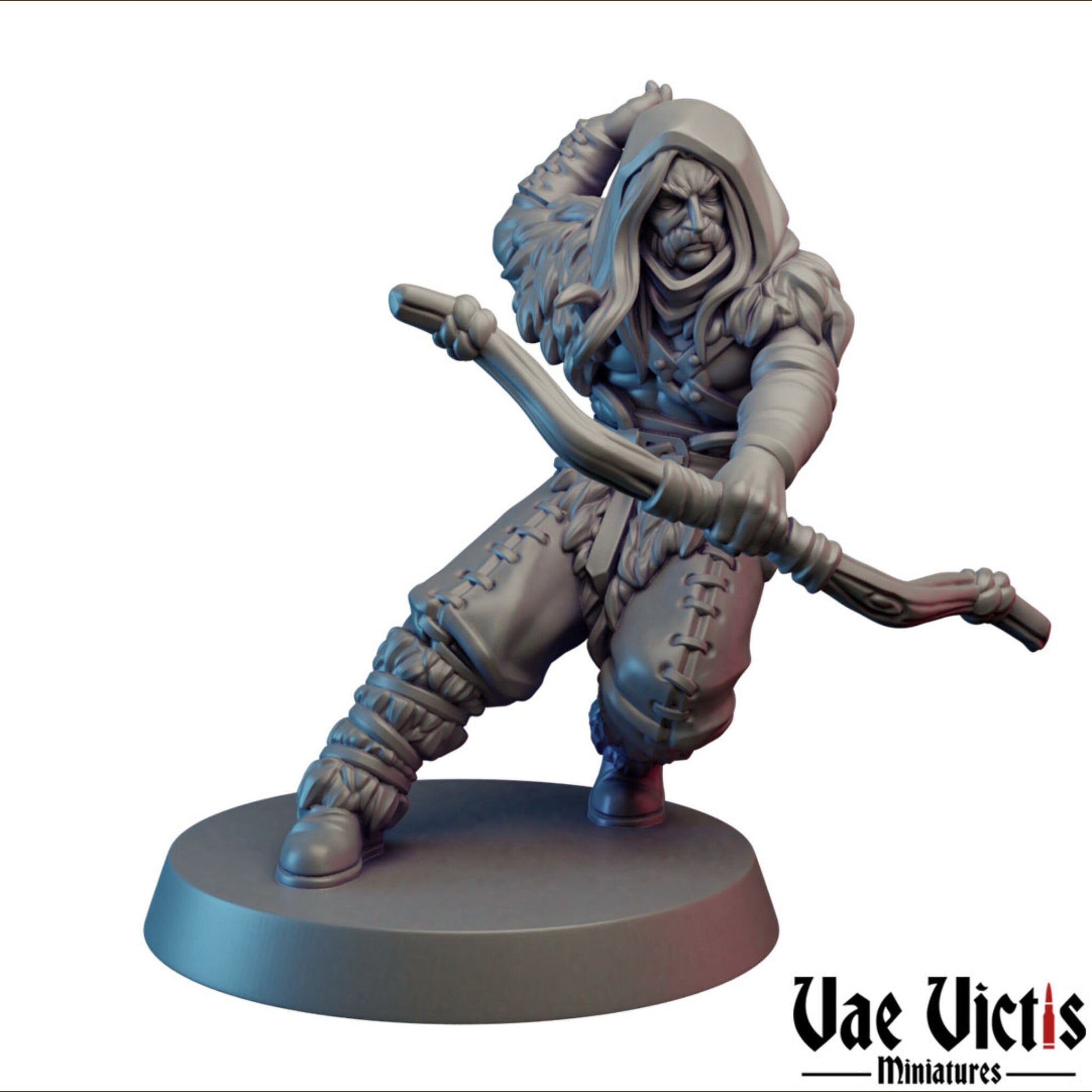 Ranger | Vae Victis Miniatures | 32mm Scale Resin Printed Tabletop RPG Figures for Tabletop Roleplaying or Wargaming