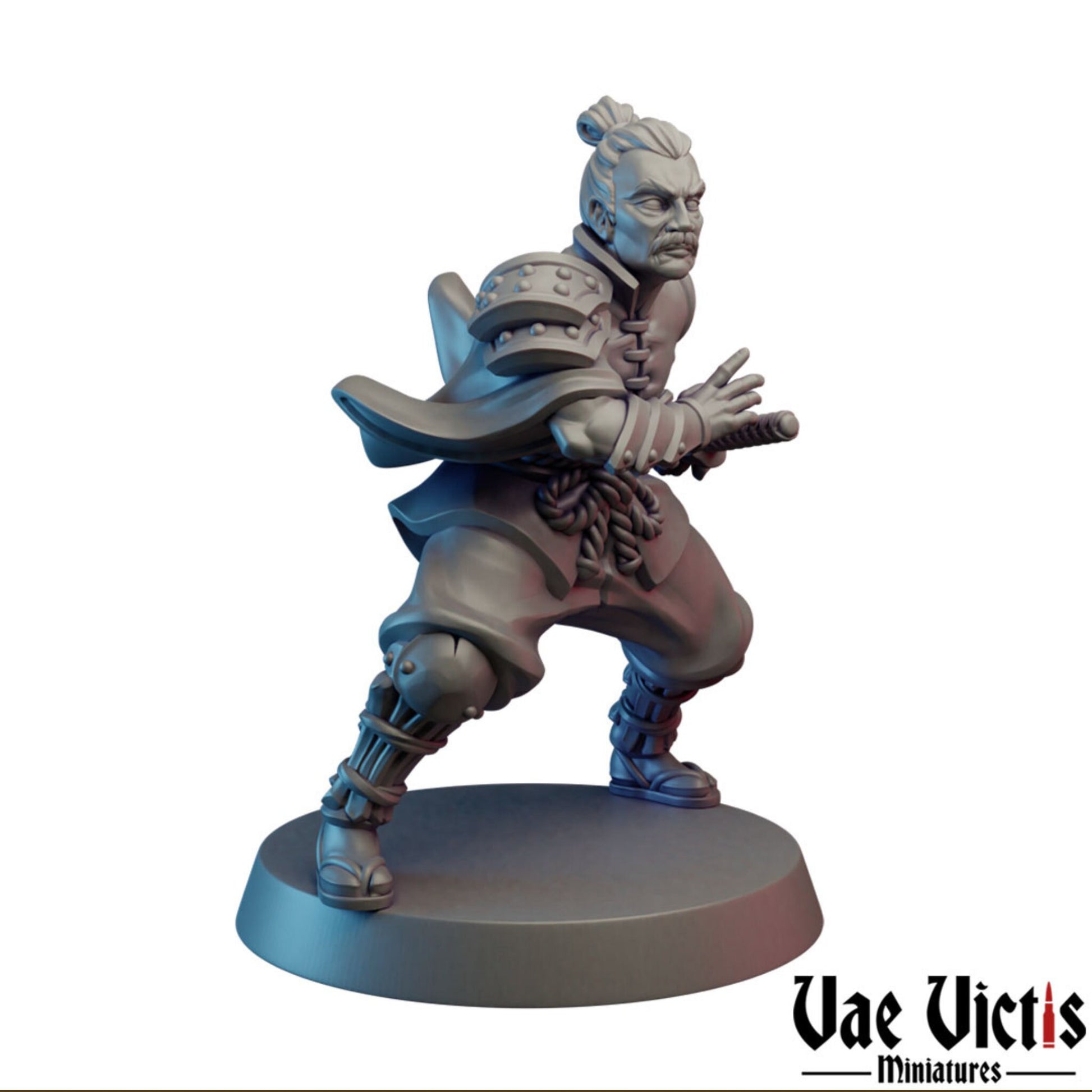 Ronin | Vae Victis Miniatures | 32mm Scale Resin Printed Tabletop RPG Figures for Tabletop Roleplaying or Wargaming