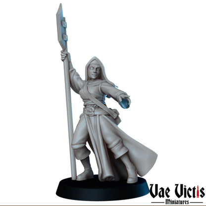 The Plague Set | Vae Victis Miniatures | 32mm Scale Resin Printed Tabletop RPG Figures for Tabletop Roleplaying or Wargaming