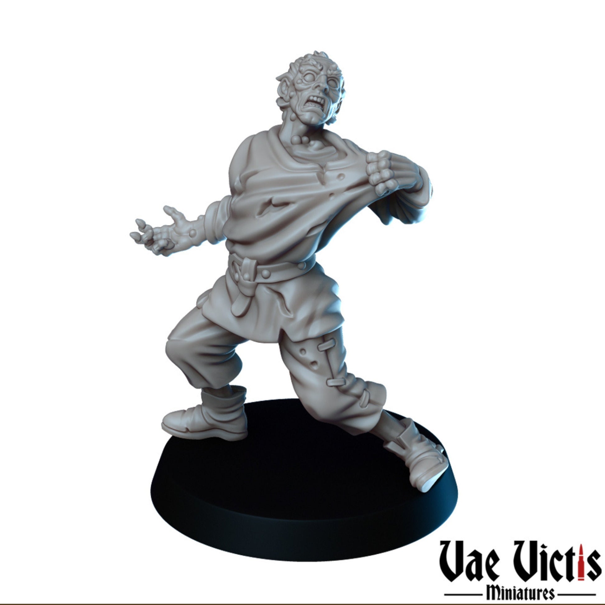 The Plague Set | Vae Victis Miniatures | 32mm Scale Resin Printed Tabletop RPG Figures for Tabletop Roleplaying or Wargaming