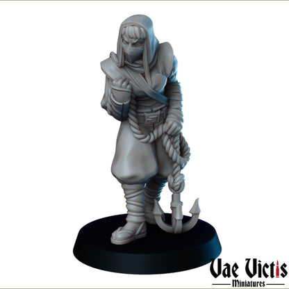 Thieves Guild Set | Vae Victis Miniatures | 32mm Scale Resin Printed Tabletop RPG Figures for Tabletop Roleplaying or Wargaming