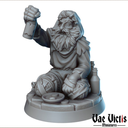Underground Peoples Set | Vae Victis Miniatures | 32mm Scale Resin Printed Tabletop RPG Figures for Tabletop Roleplaying or Wargaming