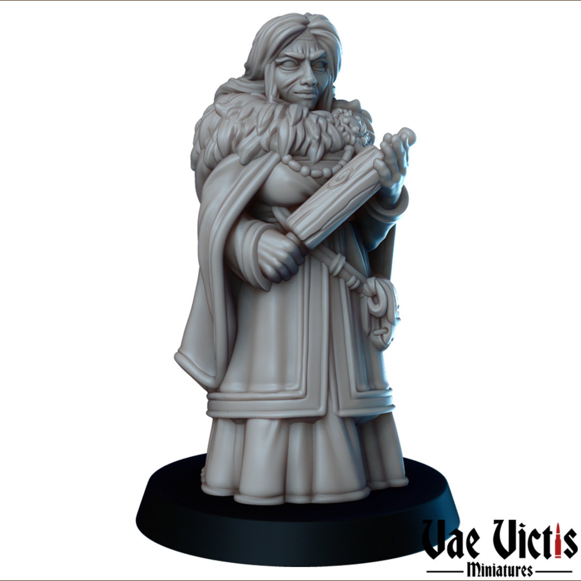 Winter Village Set | Vae Victis Miniatures | 32mm Scale Resin Printed Tabletop RPG Figures for Tabletop Roleplaying or Wargaming