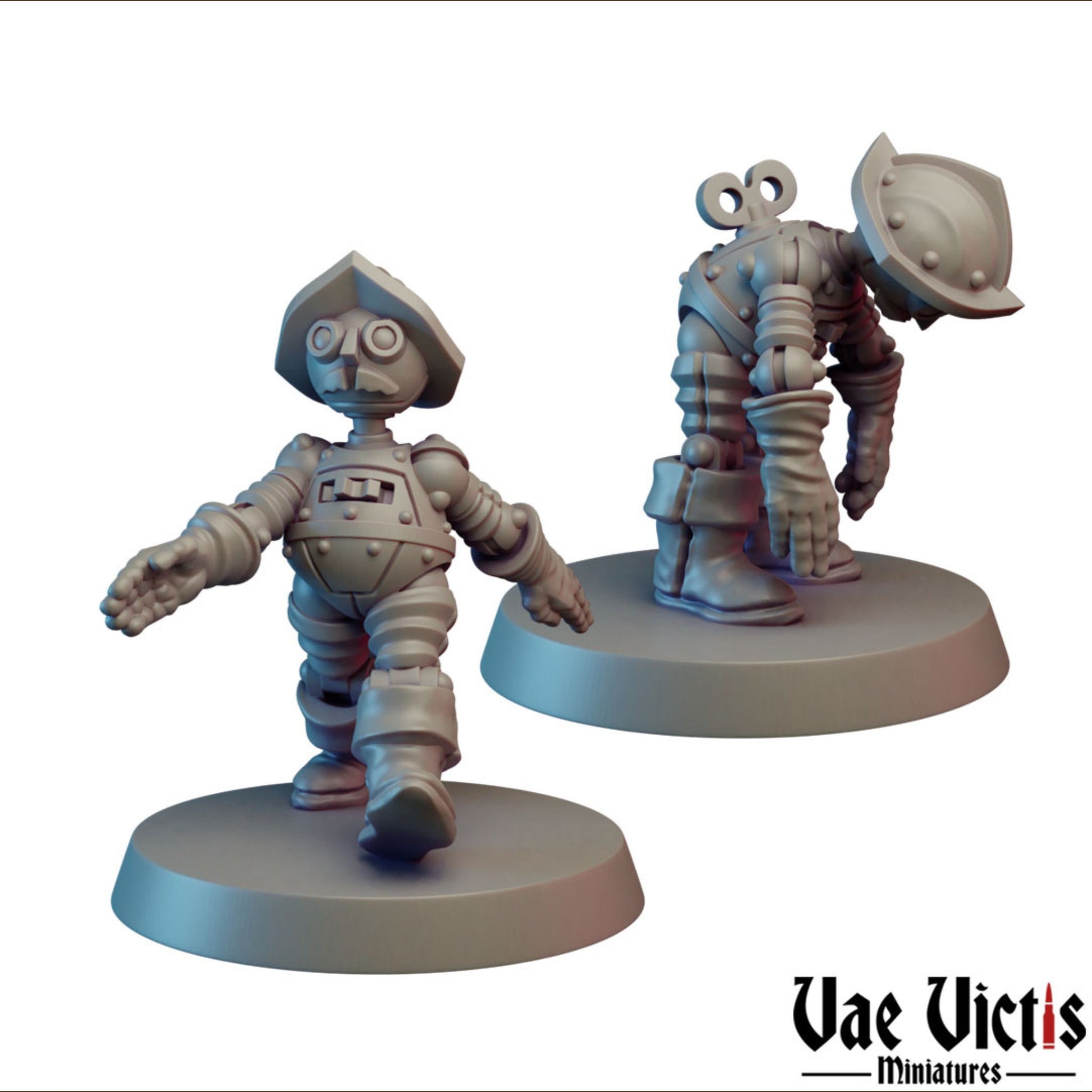 Tin Soldiers Set | Vae Victis Miniatures | 32mm Scale Resin Printed Tabletop RPG Figures for Tabletop Roleplaying or Wargaming