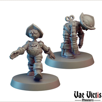 Tin Soldiers Set | Vae Victis Miniatures | 32mm Scale Resin Printed Tabletop RPG Figures for Tabletop Roleplaying or Wargaming