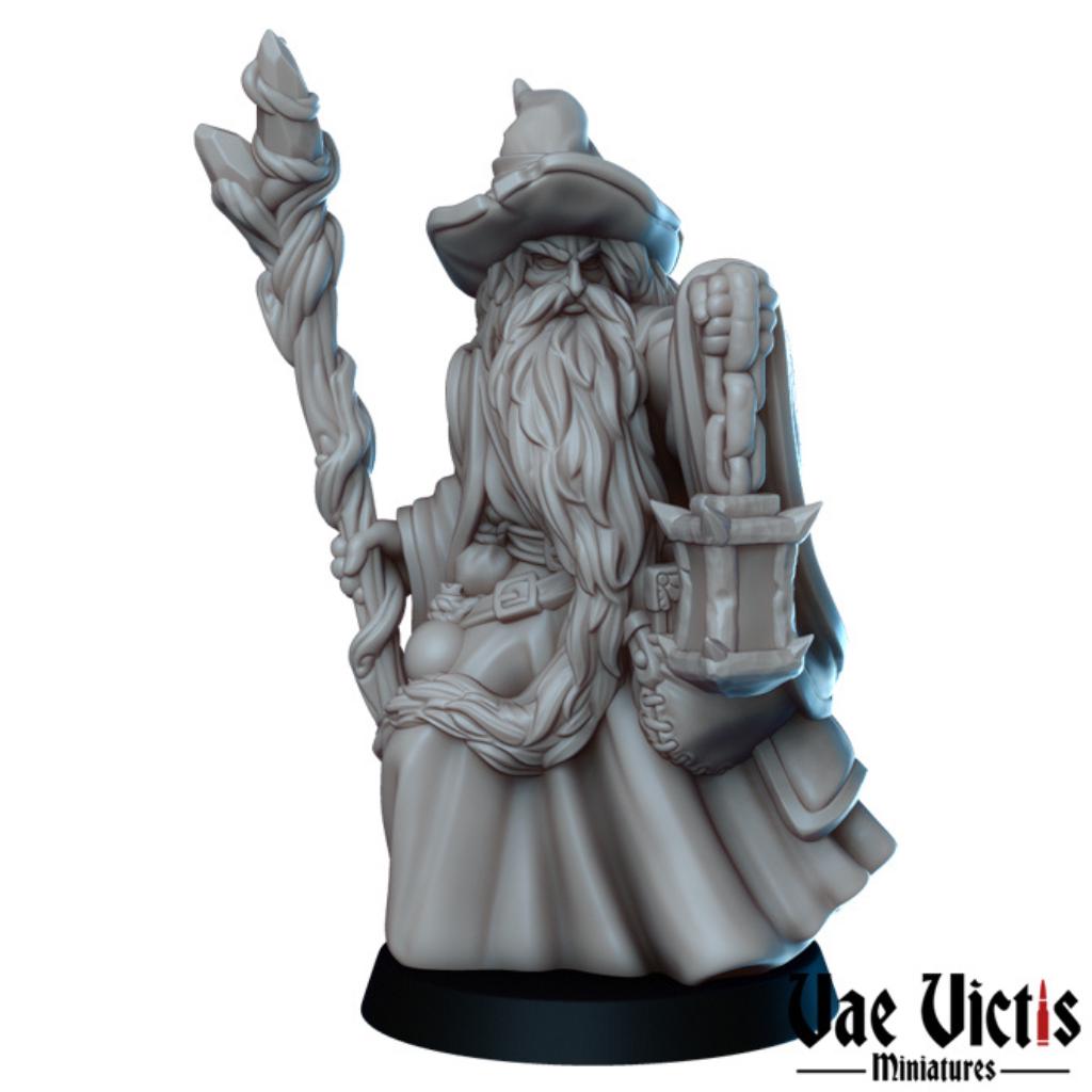Wizards | Vae Victis Miniatures | 32mm Scale Resin Printed Tabletop RPG Figures for Tabletop Roleplaying or Wargaming