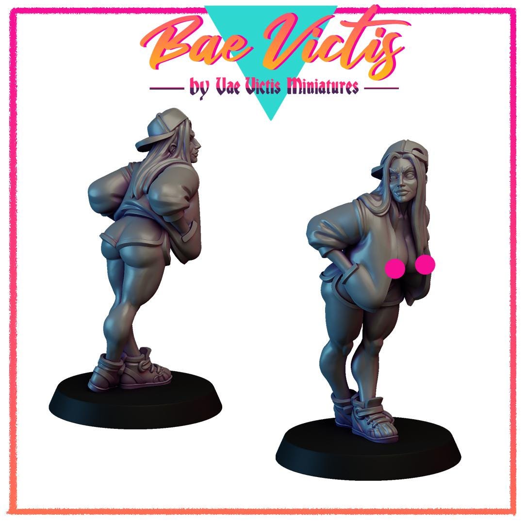 Back To The 90's | Bae Victis | Vae Victis Miniatures | 32mm Scale Resin Printed Tabletop RPG Figures for Tabletop RPG's or Wargaming