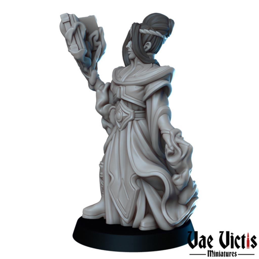 Wizards | Vae Victis Miniatures | 32mm Scale Resin Printed Tabletop RPG Figures for Tabletop Roleplaying or Wargaming
