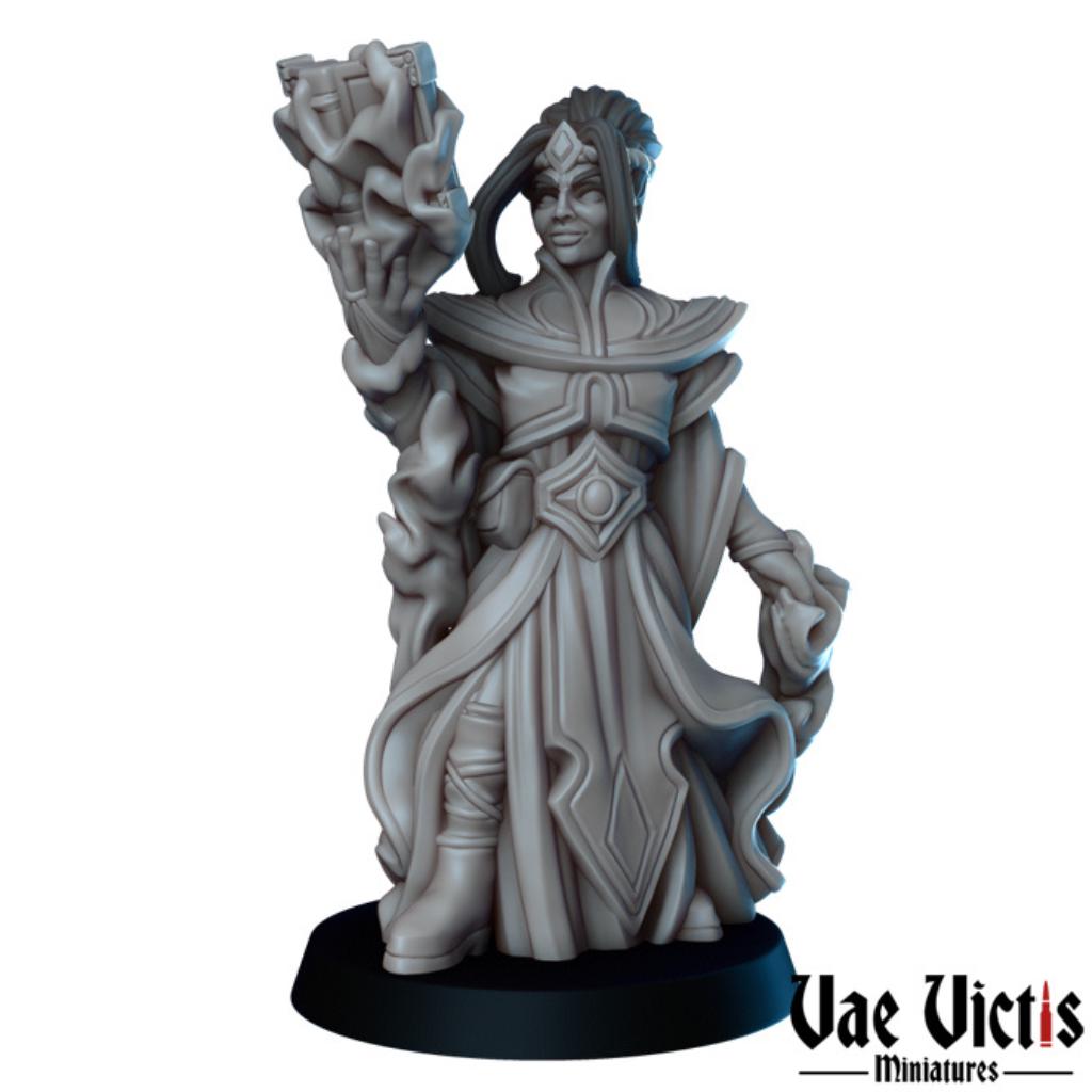 Wizards | Vae Victis Miniatures | 32mm Scale Resin Printed Tabletop RPG Figures for Tabletop Roleplaying or Wargaming