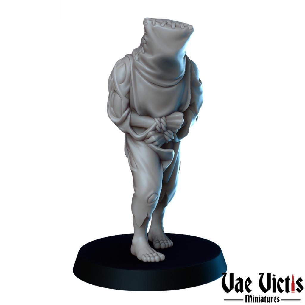 Prison Set | Vae Victis Miniatures | 32mm Scale Resin Printed Tabletop RPG Figures for Tabletop Roleplaying or Wargaming