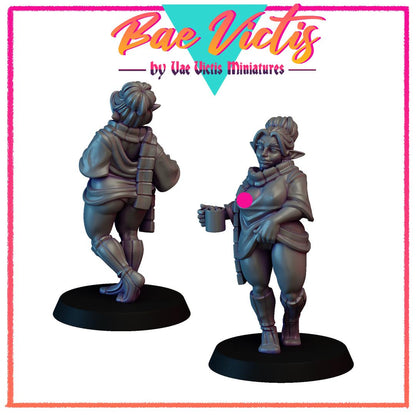 Cozy Bae | Bae Victis | Vae Victis Miniatures | 32mm and 75mm Scale Resin Printed Tabletop RPG Figures for TTRPG | Wargaming