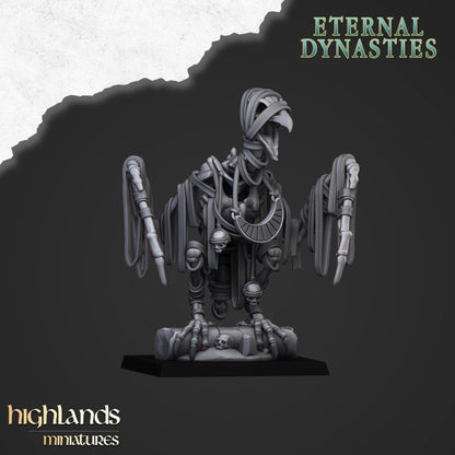 Sand Vultures | Eternal Dynasties | Highland Miniatures | 32mm Scale Resin Tabletop RPG Figures for Roleplaying and Wargaming
