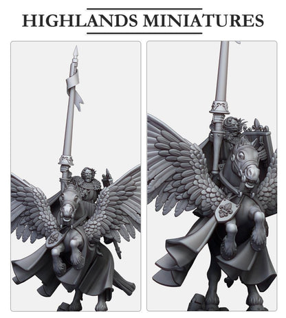 Sir Lancelot, High Duke of Gallia | Gallia | Highland Miniatures | 32mm Scale Resin Tabletop RPG Figures for Roleplaying and Wargaming