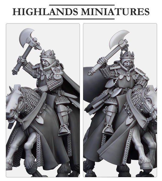 Sir Robert, Duke of Gallia | Gallia | Highland Miniatures | 32mm Scale Resin Tabletop RPG Figures for Roleplaying and Wargaming