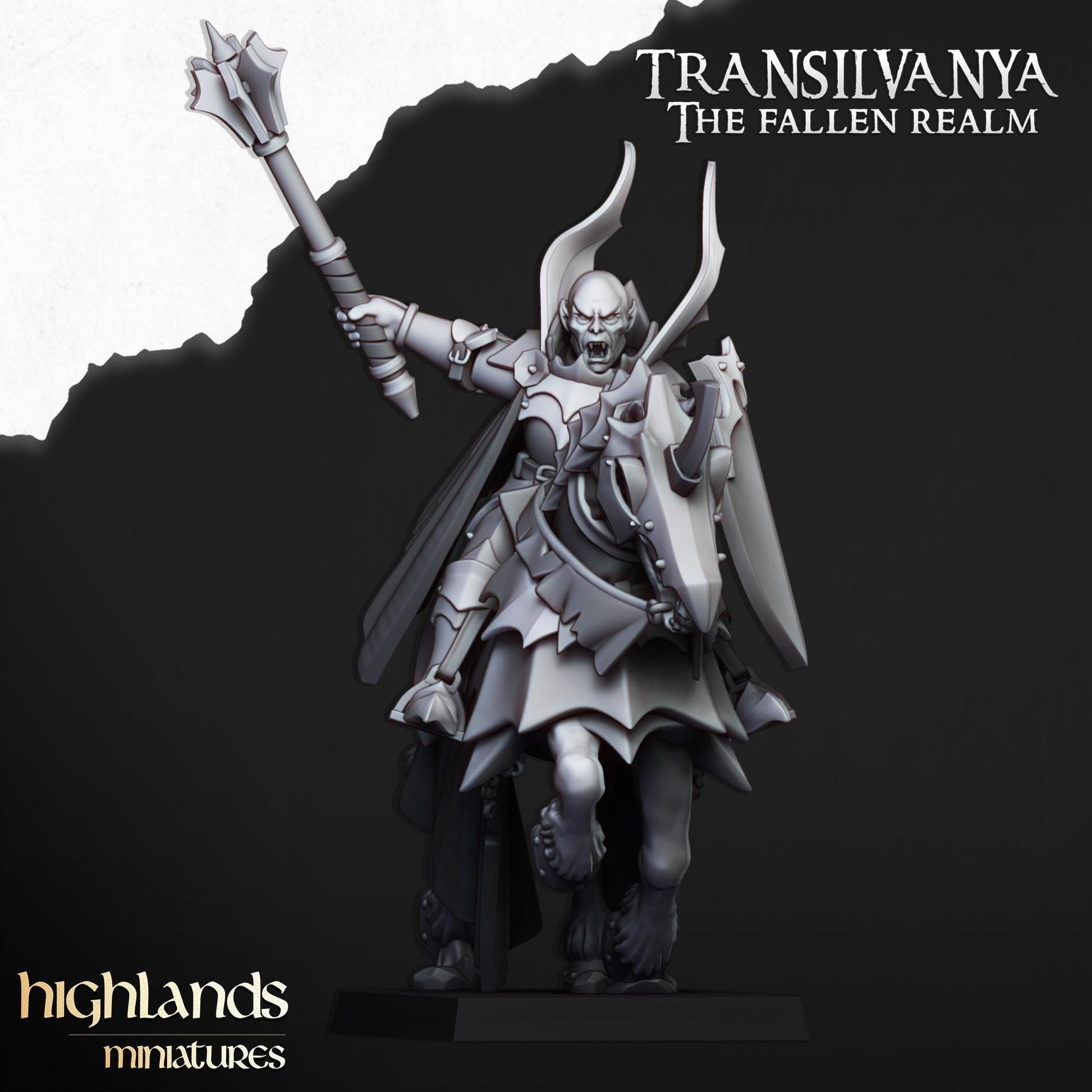Vampire Knights | Sunland | Highland Miniatures | 32mm Scale Resin Tabletop RPG Figures for Roleplaying and Wargaming