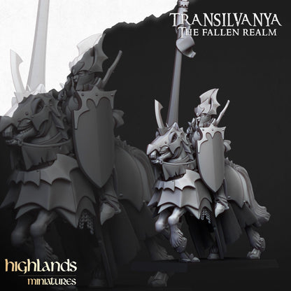 Vampire Knights | Sunland | Highland Miniatures | 32mm Scale Resin Tabletop RPG Figures for Roleplaying and Wargaming